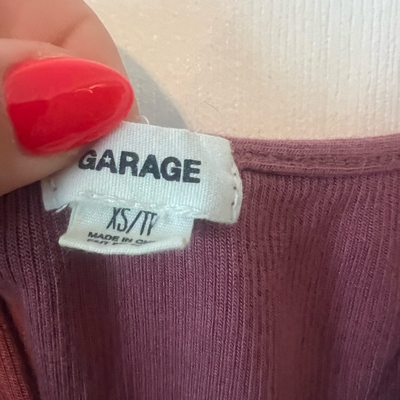 Garage Women’s Dusty Rose Wrap Camisole - Picture 3 of 4